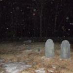 Orbs at the cemetary - where else would you find so many spirits?